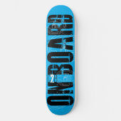 C2B: AN BORD 8 1/2" BLU Skateboard Deck (Vorderseite)