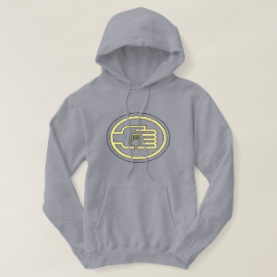 C2B: Hoodie Gray Logo-YB