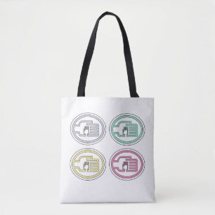 C2B: Tote-Tasche Muster 4 Kontur Tasche