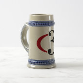 C3 Bier Stein Bierglas (Vorderseite Links)
