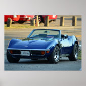 C3 Corvette konvertierbar Poster (Vorne)