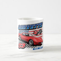 C3 Corvette - Tasse des Kaffees