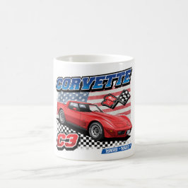 C3 Corvette - Tasse des Kaffees