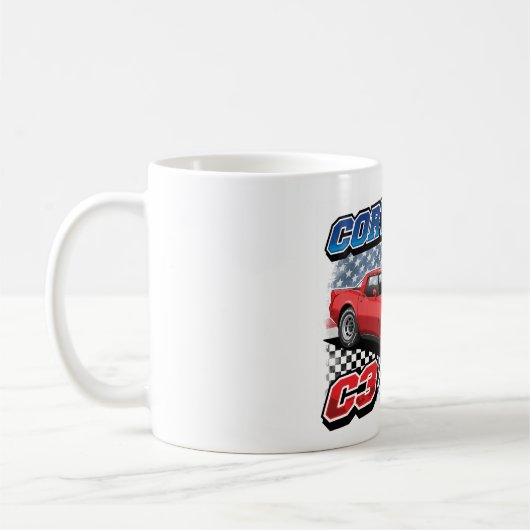 C3 Corvette - Tasse des Kaffees (Links)