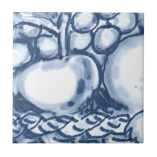 C3 - Delft-Korb-Wandfliese - C3 Fliese (Vorderseite)
