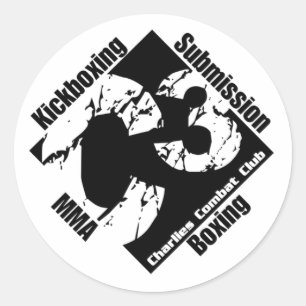 C3-Logo-Aufkleber Runder Aufkleber