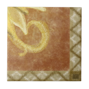 C3 - Sunface Wandgemälde, unten rechts - C3 Fliese