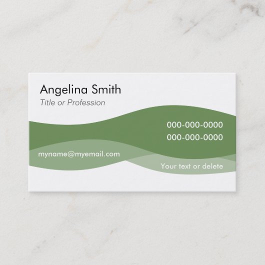 C3G - Mitarbeiter personalisierte Visitenkarte (Vorderseite)