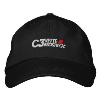 C3VR Logo bestickt mit dunklem Hut
