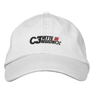 C3VR Logo bestickt mit Light Hat Bestickte Baseballkappe