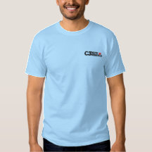 C3VR Logo gestickter T - Shirt