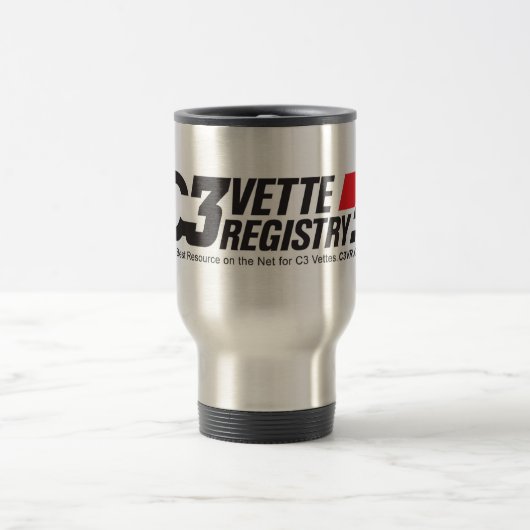 C3VR Logo-Tasse Reisebecher (Mittel)