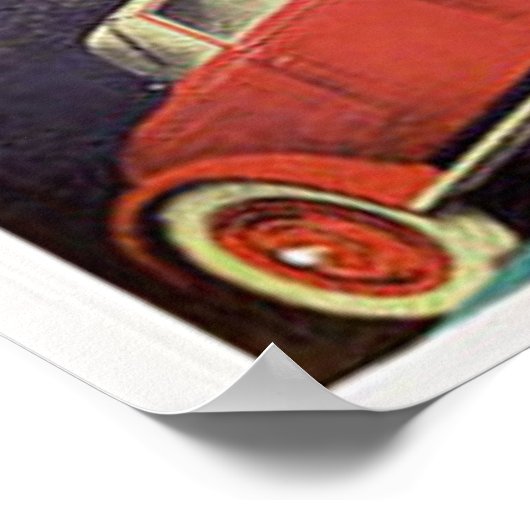 C4 Citroen Poster (Ecke)