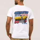 C4 Corvette - 2-seitige Männerabdeckung T-Shirt (Rückseite)