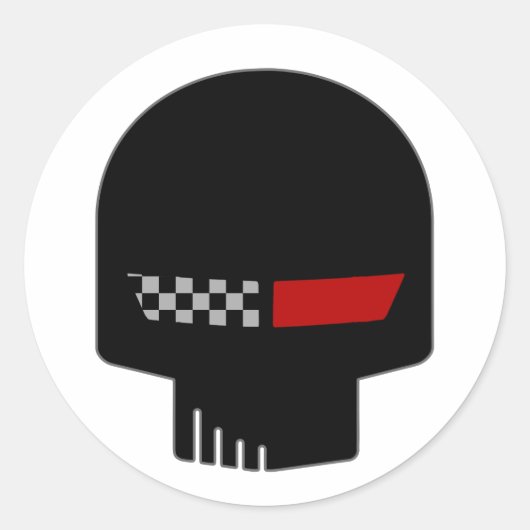 C4 Corvette JAKE Decal 3" Runder Aufkleber (Vorderseite)