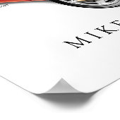 C4 Corvette Print, Value Poster Paper (Matte) (Ecke)