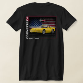 C4 Corvette - zweiseitiger T - Shirt für Frauen