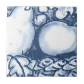 C4 - Delft-Korb-Wandfliese - C4 Fliese (Vorderseite)