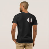 C4 Kästen, CodeFour nummeriert Rot T-Shirt (Schwarz voll)