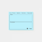 C4-Modellaufkleber von IcePanel [interner Typ] Post-it Klebezettel (Vorderseite)