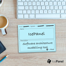 C4-Modellaufkleber von IcePanel [interner Typ]