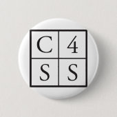 C4SS quadriert Button (Vorderseite)