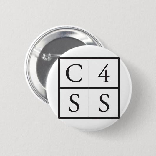 C4SS quadriert Button (Vorne & Hinten)