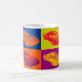 C5 Korvette konvertierbare Muskel-Auto-Pop-Kunst Kaffeetasse (Mittel)