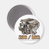 C5 Z06 LS6 MAGNET (Vorderseite/Rückseite)