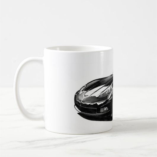 C6 Corvette Kaffeetasse (Links)