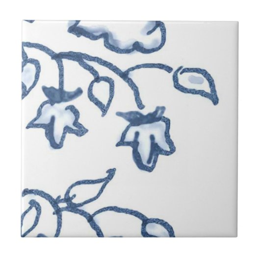 C6 - Delft-Korb-Wandfliese - C6 Fliese (Vorderseite)