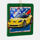 C6_Yellow Keramikornament (Rechts)