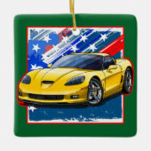 C6_Yellow Keramikornament (Vorderseite)