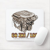 C6 ZR1/LS9 MOUSEPAD (Mit Mouse)