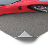C7 Corvette Convertible Poster (Ecke)