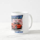 C7 Corvette - Tasse des Kaffees (VorderseiteRechts)