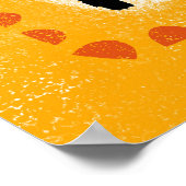 C7 Guitar Chord Poster Wand an Wand - Farbige Musi (Ecke)