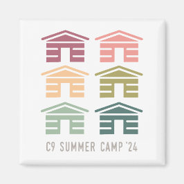 C9 Sommercamp 2024 Kabine Magnet
