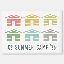 C9 Sommercamp 2026 Hüttenmagnet