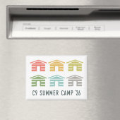 C9 Sommercamp 2026 Hüttenmagnet Magnet (In Situ (Geschirrspüler))