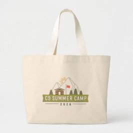 C9 Sommercamp 2026 Logo-Tasche Jumbo Stoffbeutel