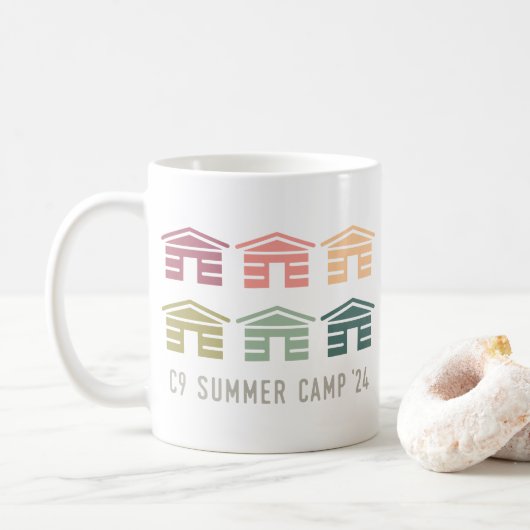 C9 Sommerlager 2024 Tasse (Mit Donut)