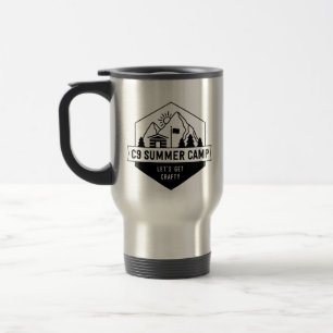 C9 Summer Camp 2022 Logo Travel Mug Reisebecher