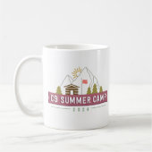 C9 Summer Camp 2024 Logo-Tasse Kaffeetasse (Links)