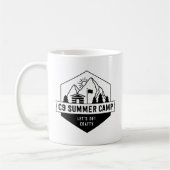 C9 Summer Camp Crafty Logo Kaffeetasse (Links)