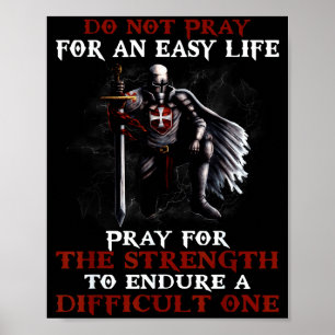 C. 1119 Bitte nicht um ein einfaches Leben Knights Poster