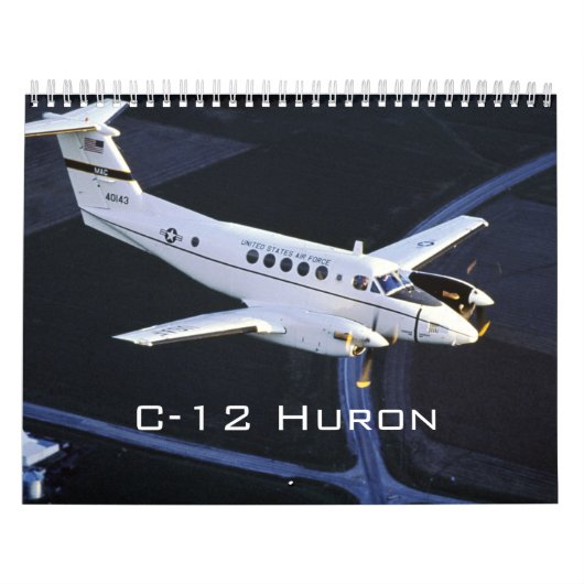 C-12 Huron Kalender (Titelbild)