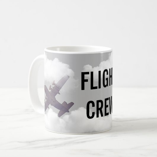 C-130 Crew Kaffeetasse (Vorderseite Links)