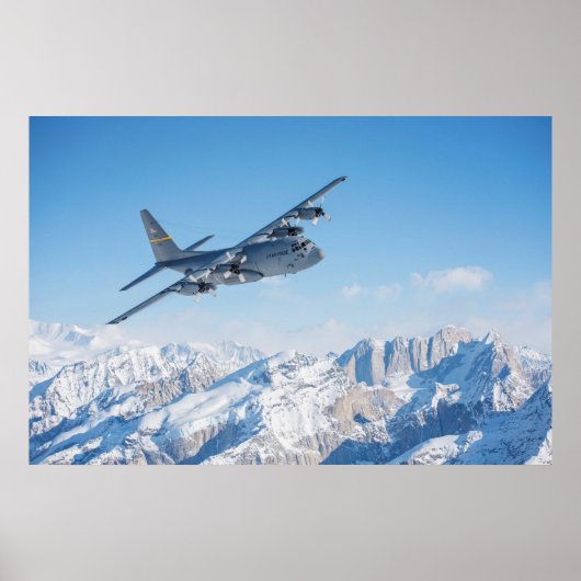 C-130 Hercules Aircraft Poster (Vorne)