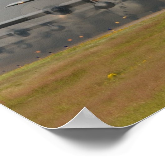 C-130 Hercules Aircraft Poster (Ecke)